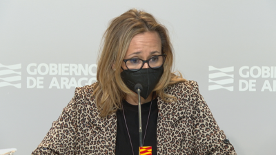 Mayte Pérez en la rueda de prensa posterior al Consejo de Gobierno de este miércoles.