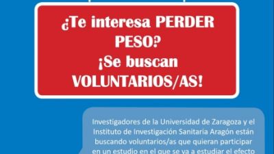 Cartel de búsqueda de voluntarios para la investigación / Foto: DGA