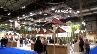 Estand de Aragón en FITUR de 2022. / Foto: ARAGON NOTICIAS