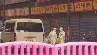 Las calles Wuhan, en China, se quedaron desiertas en enero de 2020.
