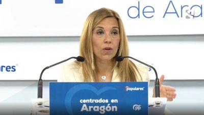 Ana Alós, secretaria general del PP en Aragón.