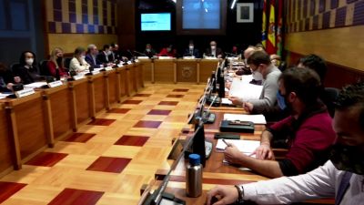 Pleno del Ayuntamiento de Huesca.
