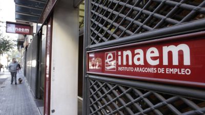 Imagen de una oficina del Inaem en Zaragoza.
