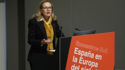 La vicepresidenta primera y ministra de Asuntos Económicos, Nadia Calviño. / Europa Press