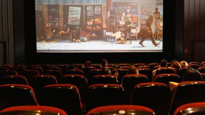 Imagen de archivo de una sala de cine.