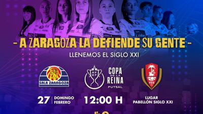 El Sala Zaragoza quiere hacer historia este domingo.