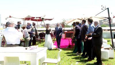 Boda en Zaragoza.