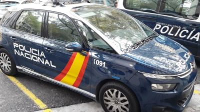 Vehículo de la Policía Nacional. (Archivo).