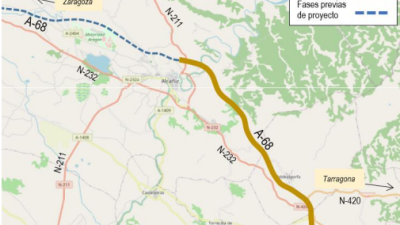 Mapa del futuro trazado de la autovía. / Imagen: Ministerio de Transportes y Movilidad.