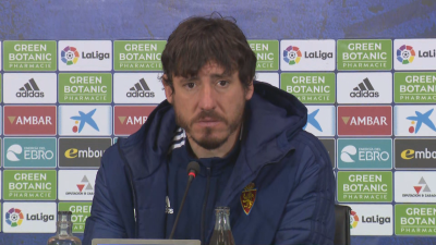 Cristian Álvarez en rueda de prensa.