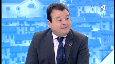 Luis Zubieta, presidente de la Federación Aragonesa de Municipios, Comarcas y Provincias, entrevistado en el programa Buenos Días Aragón.