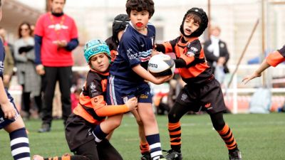 Imagen de un partido del torneo.