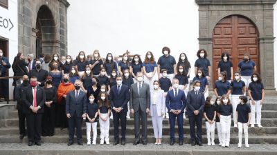 Acto de homenaje en La Palma.