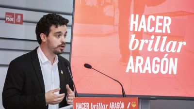 Darío Villagrasa, secretario de organización de PSOE Aragón.