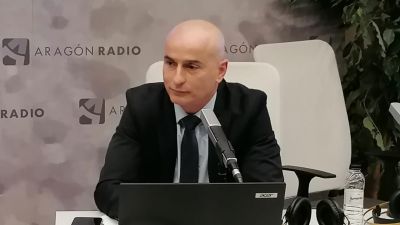 Marcos Díaz, director del aeropuerto de Zaragoza.