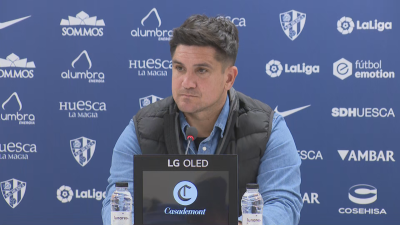 Xisco Muñoz en rueda de prensa.