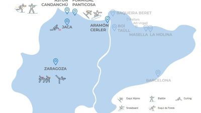 Mapa de la propuesta presentada por el Gobierno de Aragón en el COE esta mañana.
