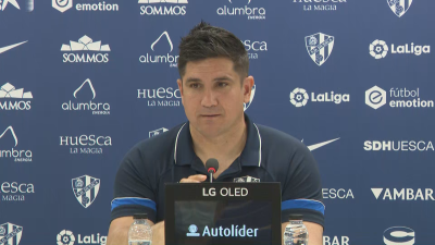 Xisco Muñoz en rueda de prensa.