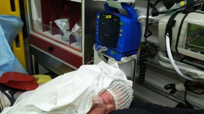 Nace una niña camino del hospital en plena A-3. / Emergencias Madrid
