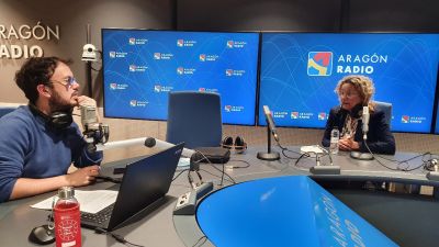 Clara Arapa en Aragón Radio