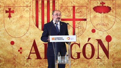 Javier Lambán, presidente de Aragón.
