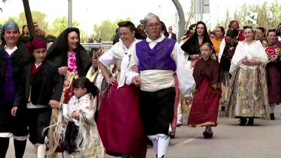 Celebración del "Día de la Faldeta" en Fraga.