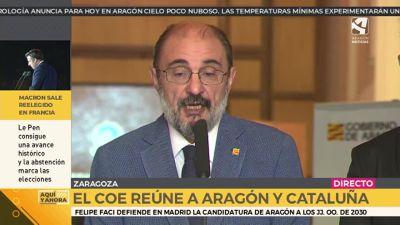 El Comité Olímpico Español ha citado al Gobierno de Aragón y a la Generalitat.