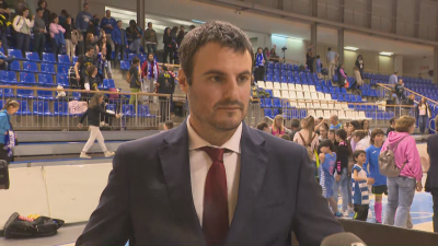 Carlos Cantero en rueda de prensa.