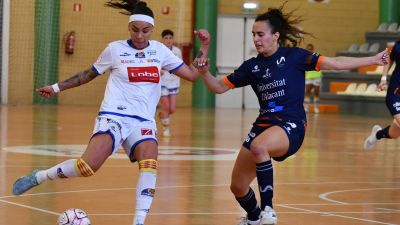 Rapha Martins en el último encuentro con el Sala Zaragoza