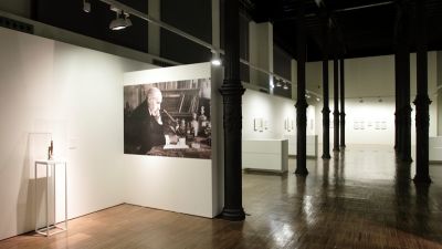 En 2015, el edificio Paraninfo, en Zaragoza, acogió la exposición 'Fisiología de los sueños', con dibujos de Cajal./UNIZAR