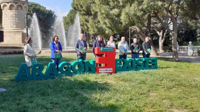 La formación se ha presentado en el parque Grande José Antonio Labordeta, en Zaragoza.