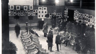 Foto del archivo del Primer Salón Internacional de la Real Sociedad Fotográfica de Zaragoza./RSZF
