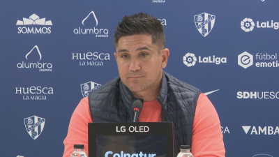 Xisco Muñoz en rueda de prensa.