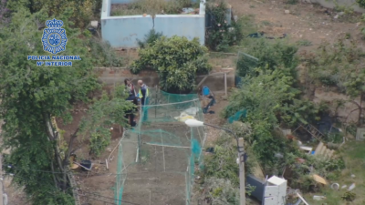 Imagen del lugar donde se desarrolló la operación. / Policía Nacional.