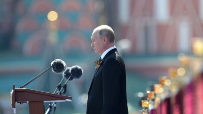 Vladimir Putin preside un desfile militar en la Plaza Roja./2020 HOST PHOTO AGENCY / HANDOUT