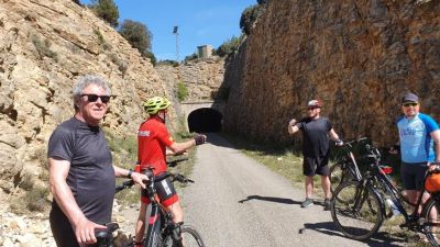 Vía Verde de Ojos Negros, túnel de Formiche./GOBIERNO DE ARAGÓN