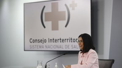 La ministra de Sanidad, Carolina Darias./ Foto: EFE.