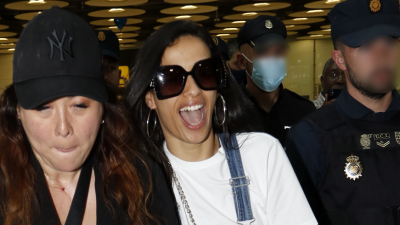 Chanel Terrero a su llegada a Madrid después de haber representado a España en el Festival de Eurovisión./EUROPA PRESS