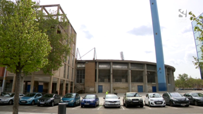 Estadio de la Romareda.