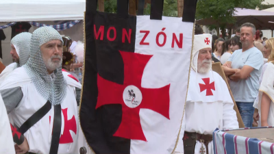 Monzón ha celebrado durante todo el fin de semana el Homenaje a Guillem de Mont-Rodón.