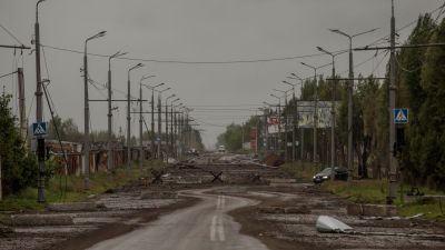 Barrio residencial en la región de Járkov. Fuente: EFE.