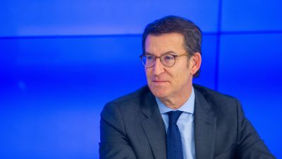El presidente del Partido Popular, Alberto Núñez Feijóo. / Foto: Europa Press.