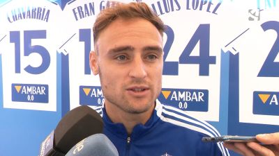 Dani Lasure en rueda de prensa.