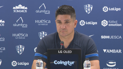 Xisco Muñoz en rueda de prensa.