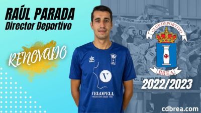 Raúl Parada, nuevo director deportivo del CD Brea.