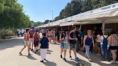 El Parque Grande, nuevo escenario de la Feria del Libro de Zaragoza. / FUENTE: Europa Press