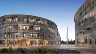 Proyecto para la creación de 275 viviendas en el recinto Expo de Zaragoza. / Foto: Gobierno de Aragón
