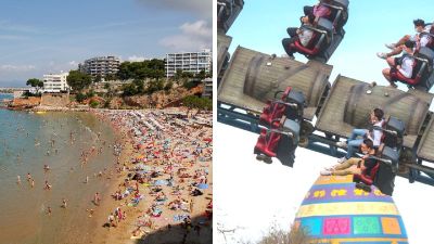 Las playas de Salou y las atracciones de Port Aventura son dos de los grandes atractivos de la localidad de la Costa Dorada. / Canva / Europa Press