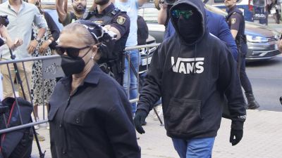 Imagen de la primera sesión del juicio contra el Cuco y su madre por falso testimonio./ Europa Press