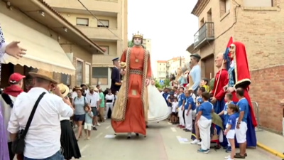 Gigantes de dentro y fuera de Aragón vuelven a concentrarse en Borja.